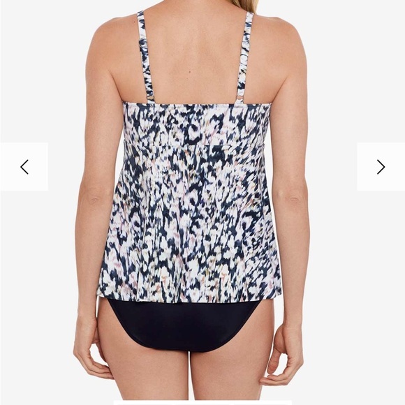 Brand new with tag ShapeSolver Tankini Top Leopard Size 16 - Picture 2 of 4